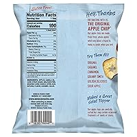 Vista 3 de Seneca Chips de manzana de caramelo Hecho de manzanas frescas 100% manzanas rojas deliciosas Huertos de Yakima Valley Perfección de manzana