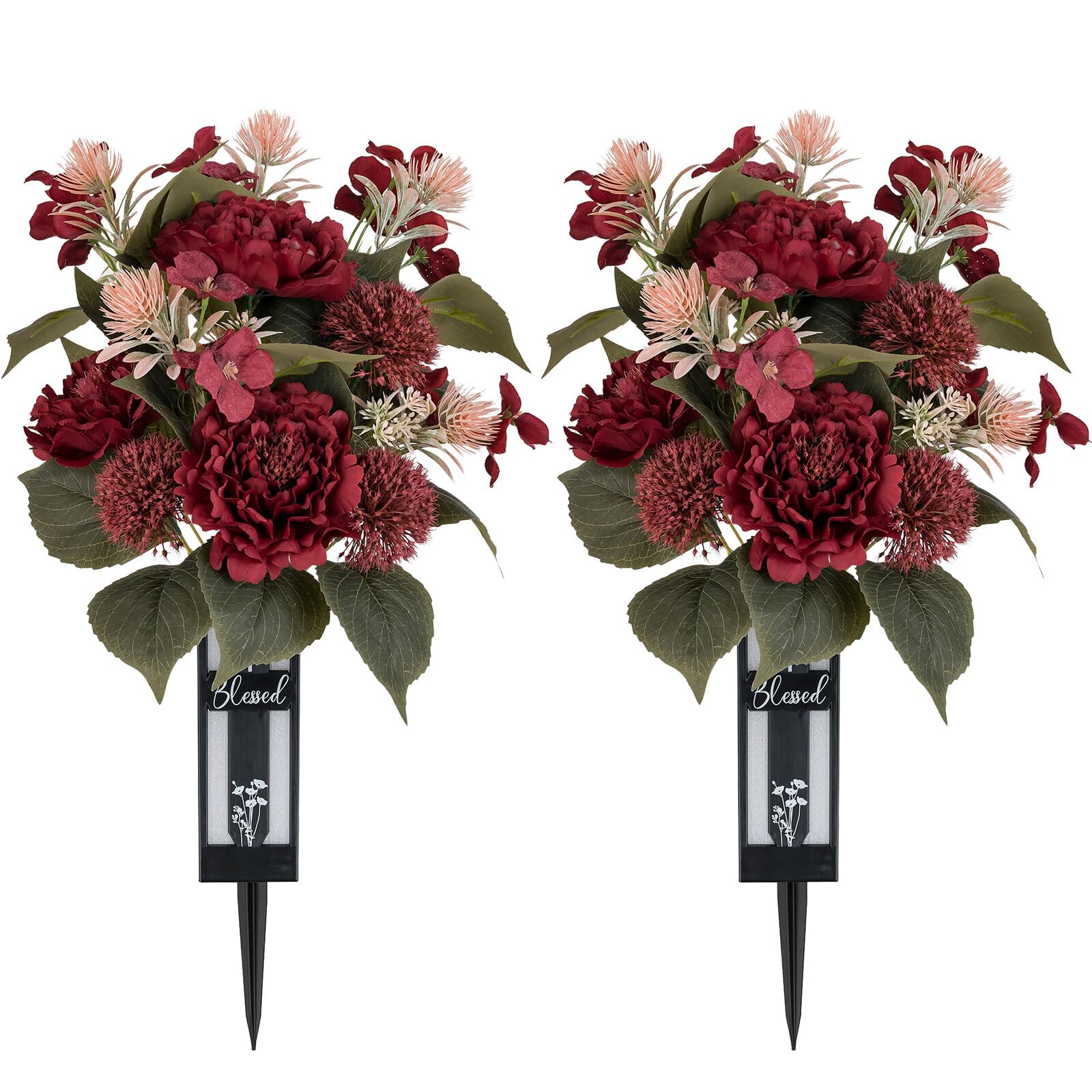 Memobloom Red Peony Set