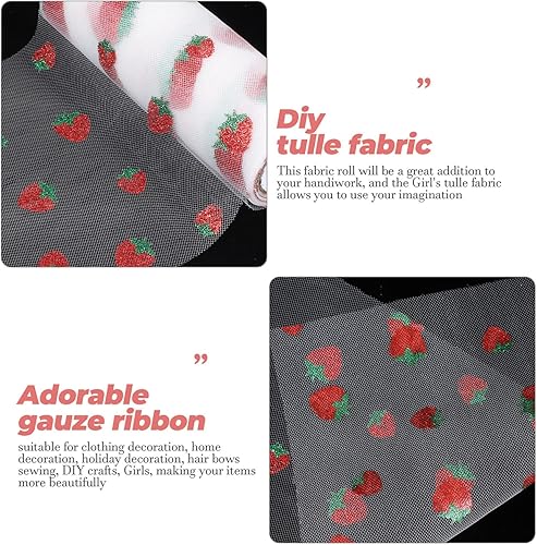 Miniatura 5 de TEHAUX Cinta de envoltura de tocado de tela artesanal para niñas, gasa festiva de tul para niños y niñas