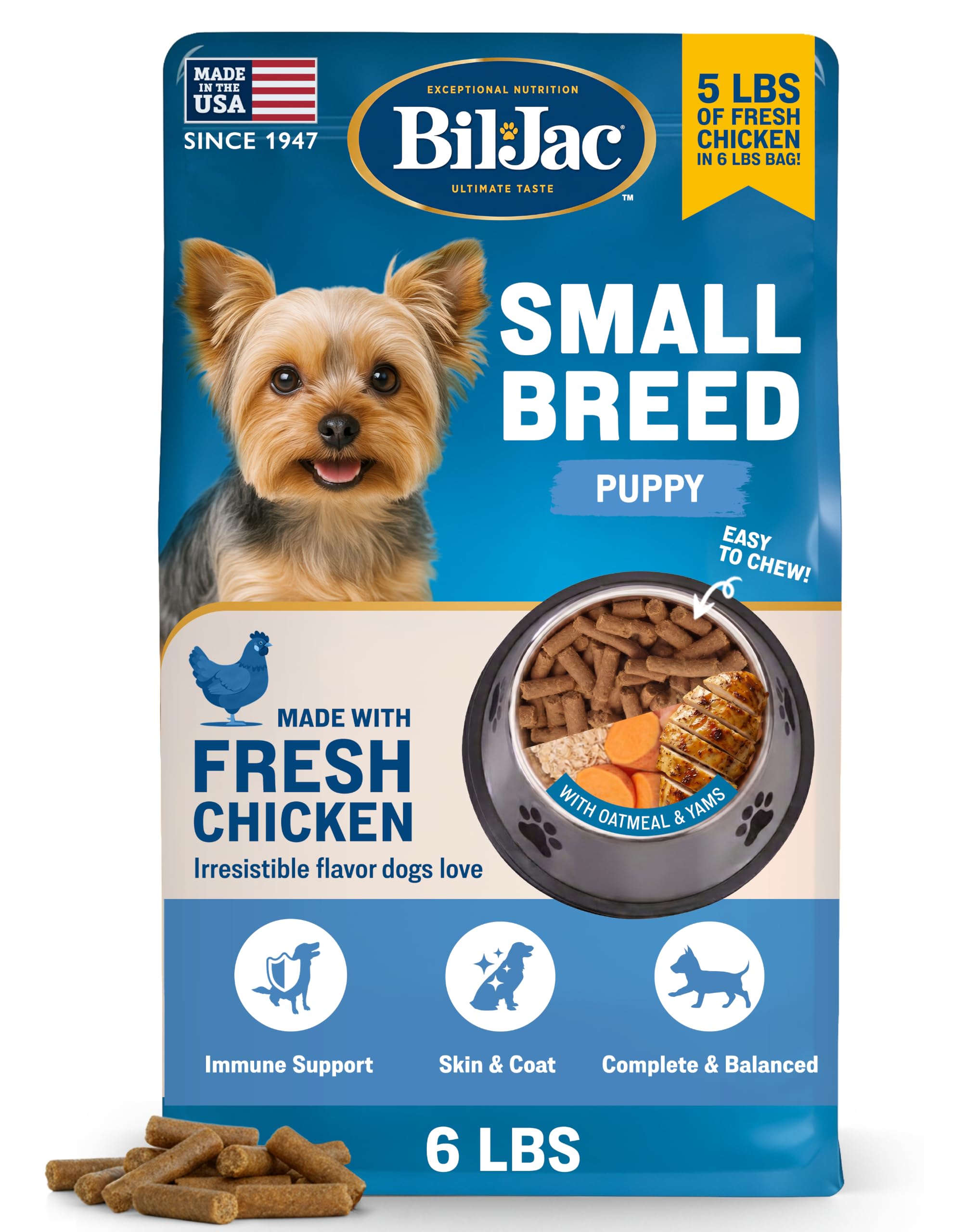 Bil-Jac スモールブリードパピー 6LBS 2.7キロ Amazon.co.jp: ビルジャック スモールブリードパピー2.7kg : ペット用品
