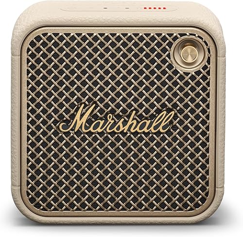 Marshall Willen II - Altavoz portátil con Bluetooth, color crema