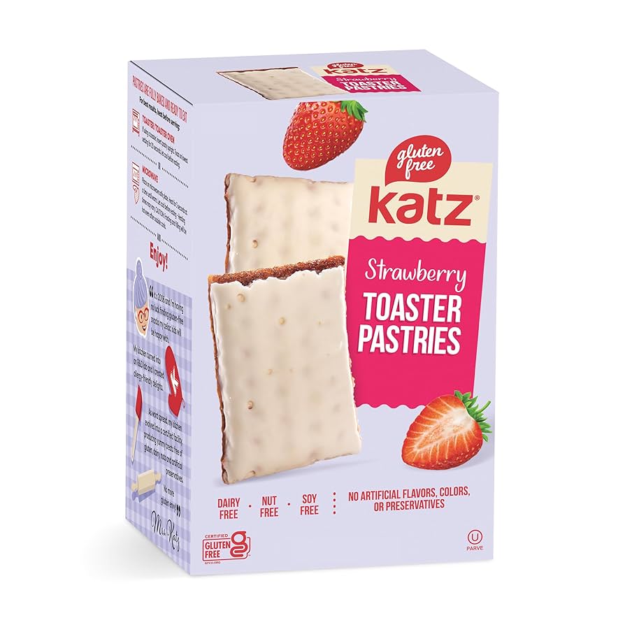 Amazon.com: Katz Gluten Free Toaster Pastries. Strawberry