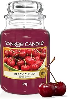 Yankee Candle Duftkerze im Glas Black Cherry