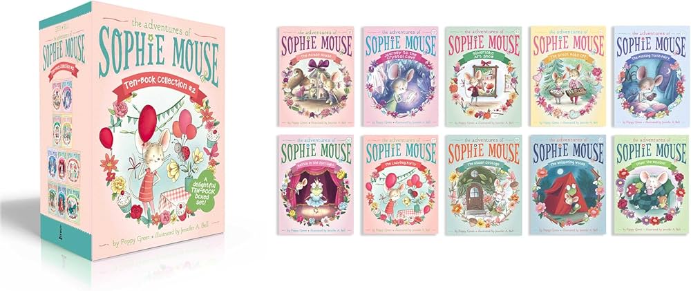 Amazon.com: The Adventures of Sophie Mouse Ten-Book Collection #2