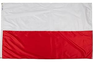 USA-Made 4x6ft Polish Flag by Annin Flagmakers