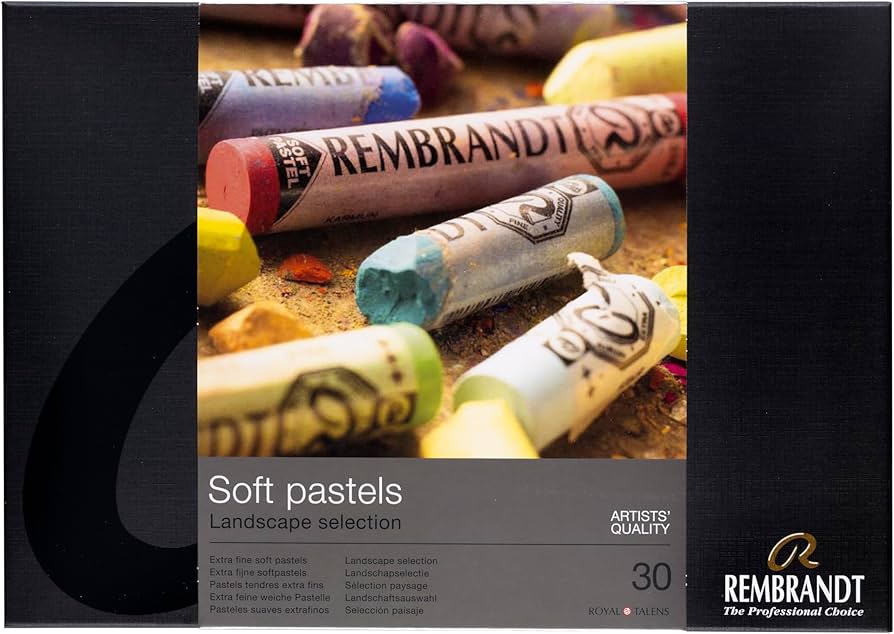 Amazon.com: Rembrandt Soft Pastels 30 Stick Landscape Set