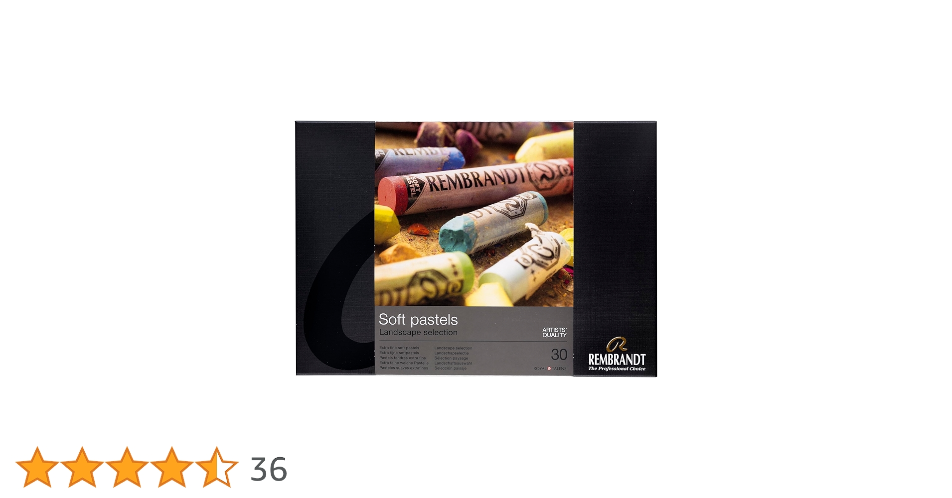 Amazon | ターレンス レンブラント ソフトパステル 30色セット