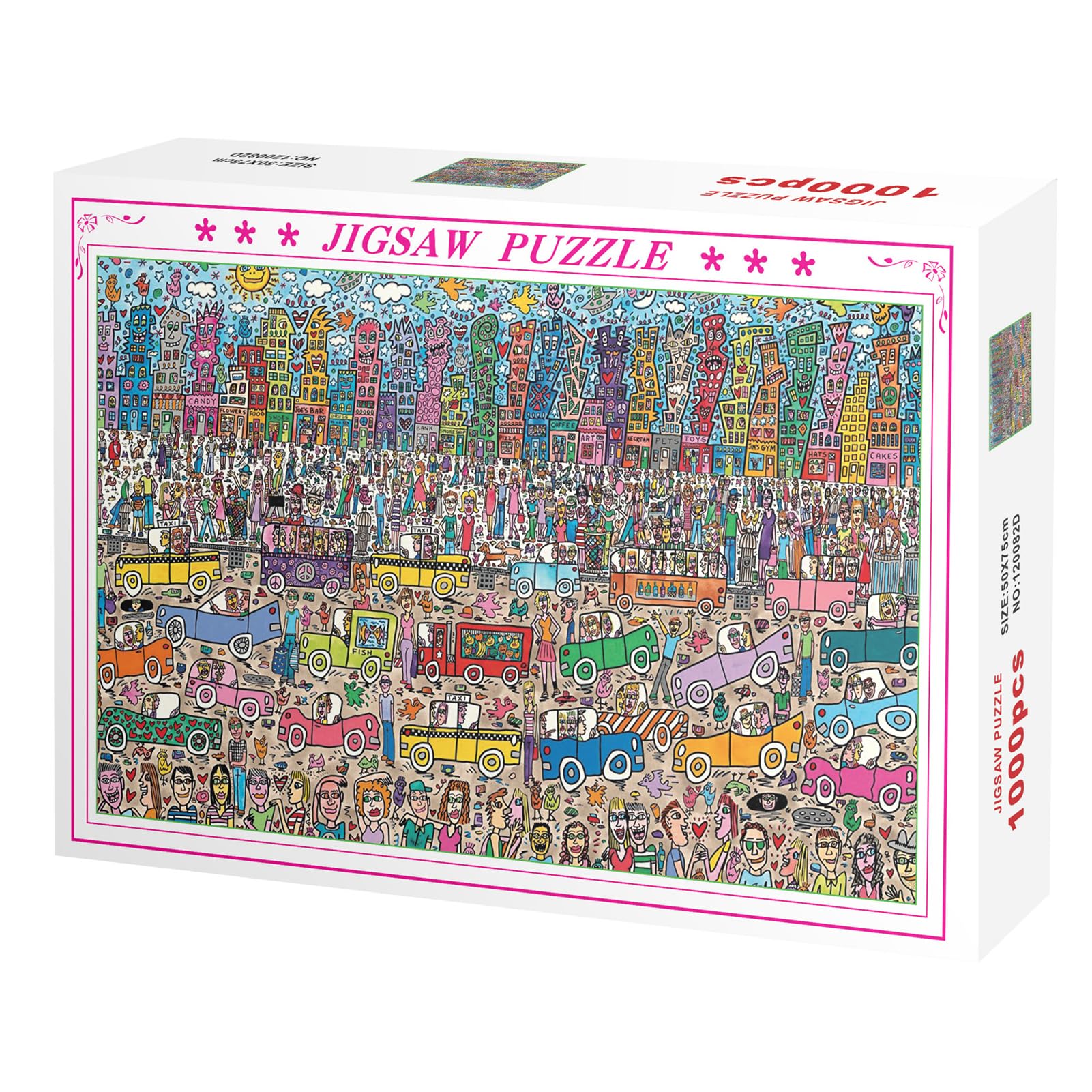 Tuzsocr Jigsaw Puzzles 1000 Pieces for Adults,Family Activity Jigsaw Puzzles Educational Games,for Adults & Kids Age 12 Years Up (Fantasy Forest)