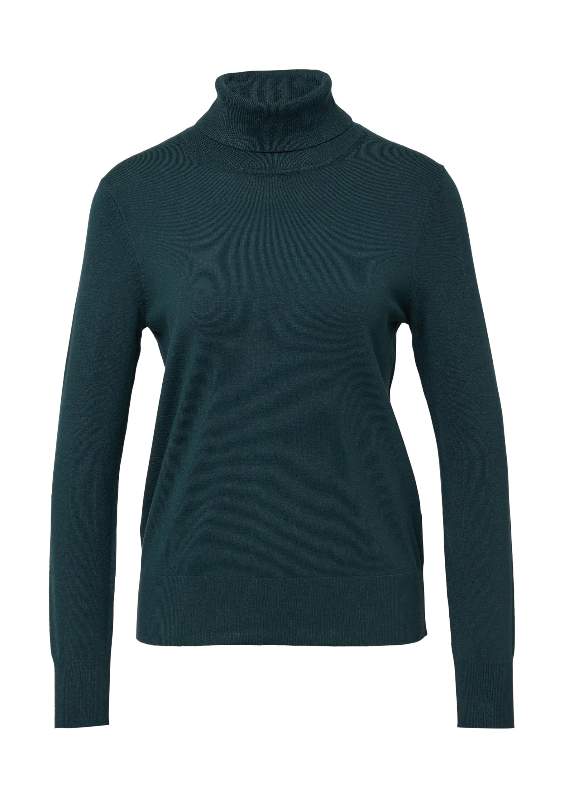 s.Oliver Longsleeve im Slim Fit mit Rollkragen
