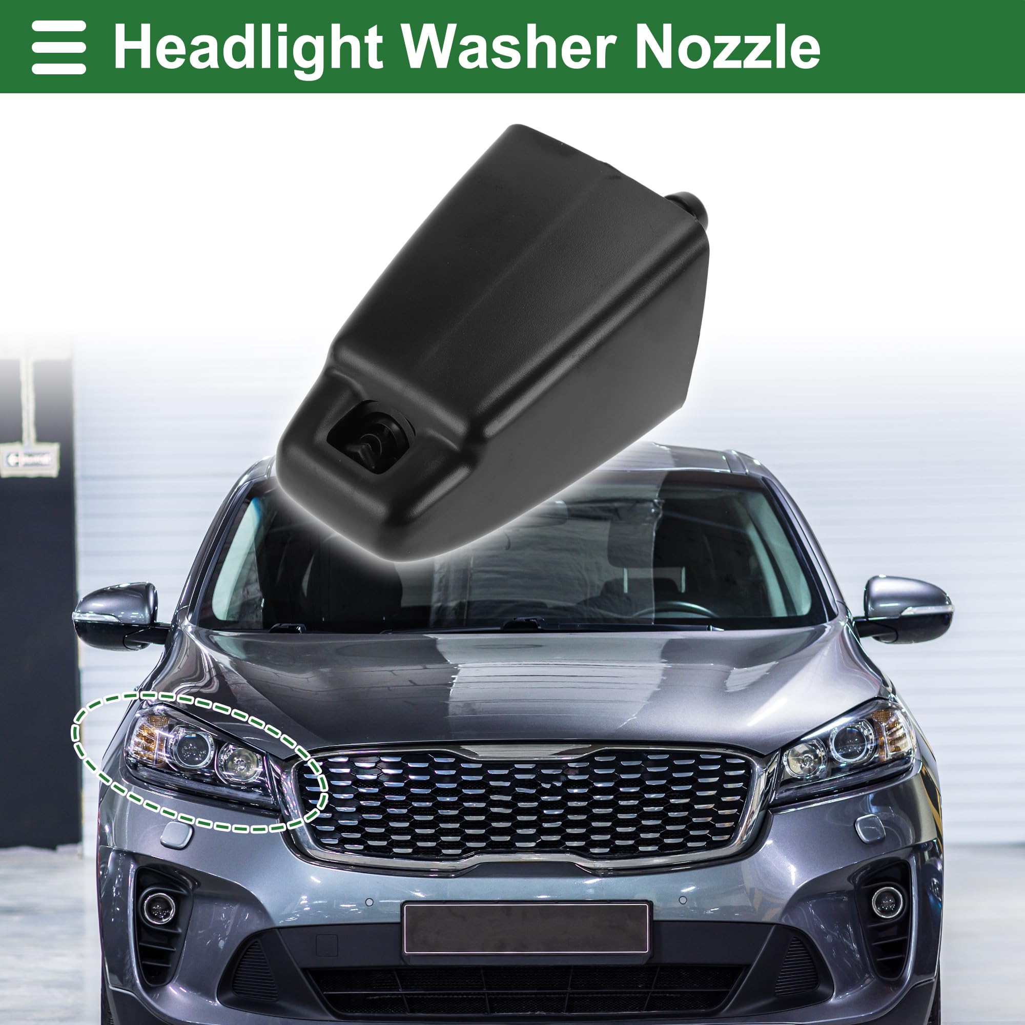 Amazon.co.jp: Motoforti ヘッドライトウォッシャーノズル ヘッド