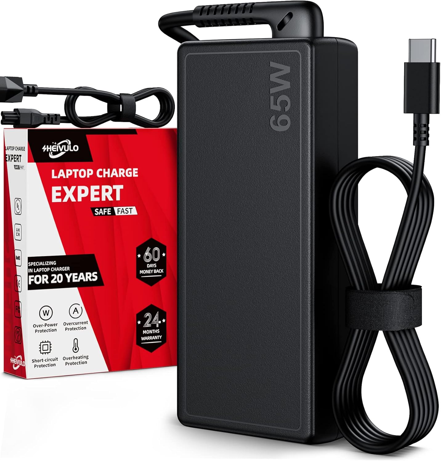 Original 45W USB-C Type-C HP Chromebook 13 G1 Chargeur AC Adaptateur