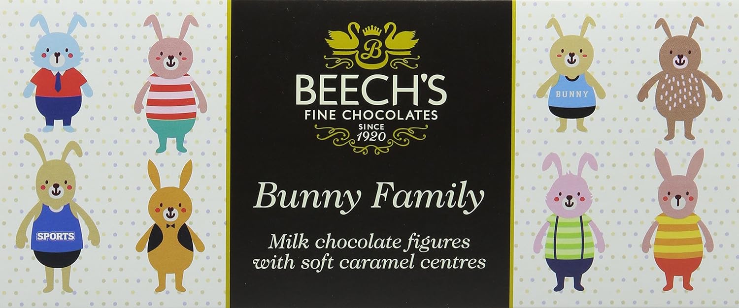 Beech's Fine Chocolate Milk Chocolate Bunny Family 100 g Amazon.co.uk Grocery