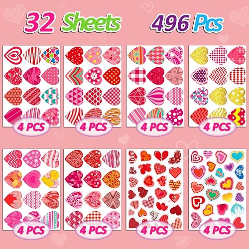 Miniatura 8 de 36 hojas de calcomanías para niños pequeños, regalos de fiesta, haz tus propias calcomanías, rellenos de bolsas de golosinas, mezcla con animales de