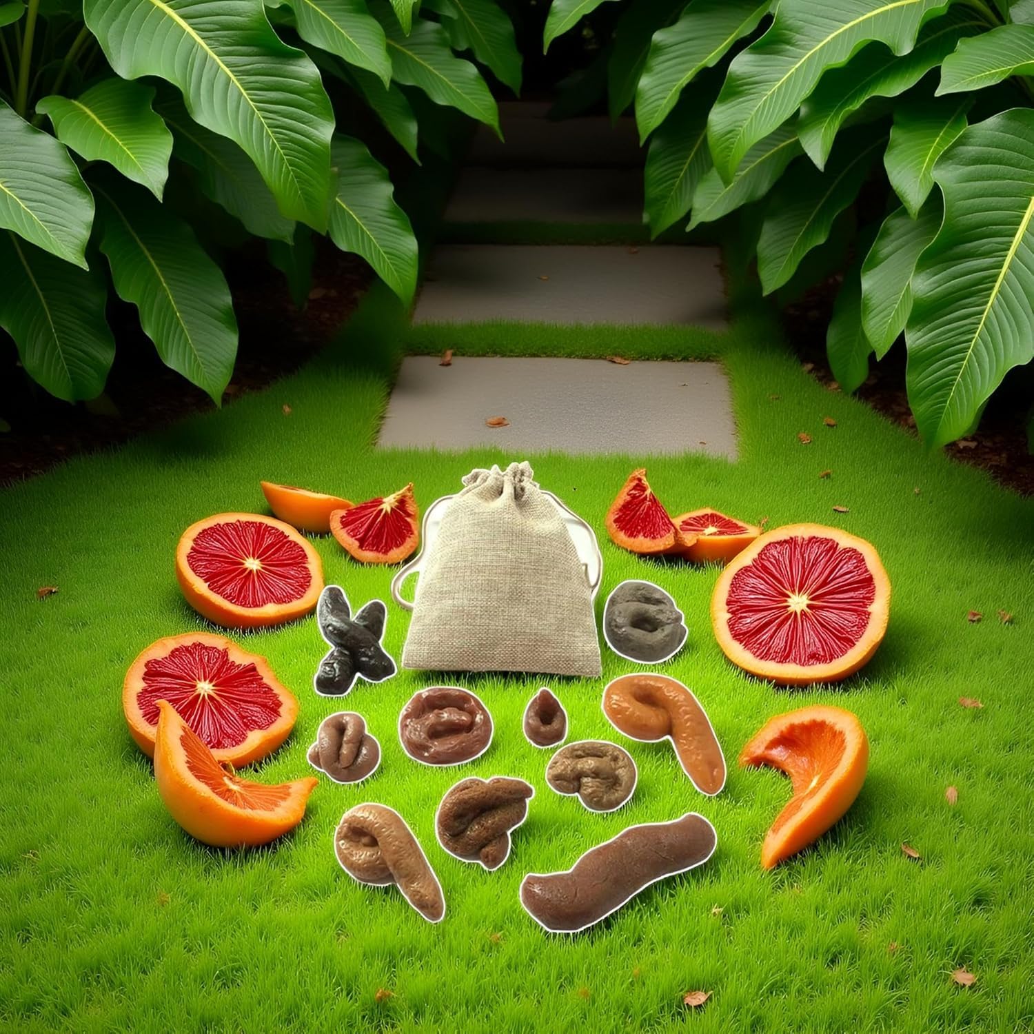 Zhhuoc 6 Pcs Randomly Fake Poop Toy Set,Fake Poop Realistic False Dog Poop Mischief Turd April Fools Day Pranks Props,Realistic Brown Props - Image 4