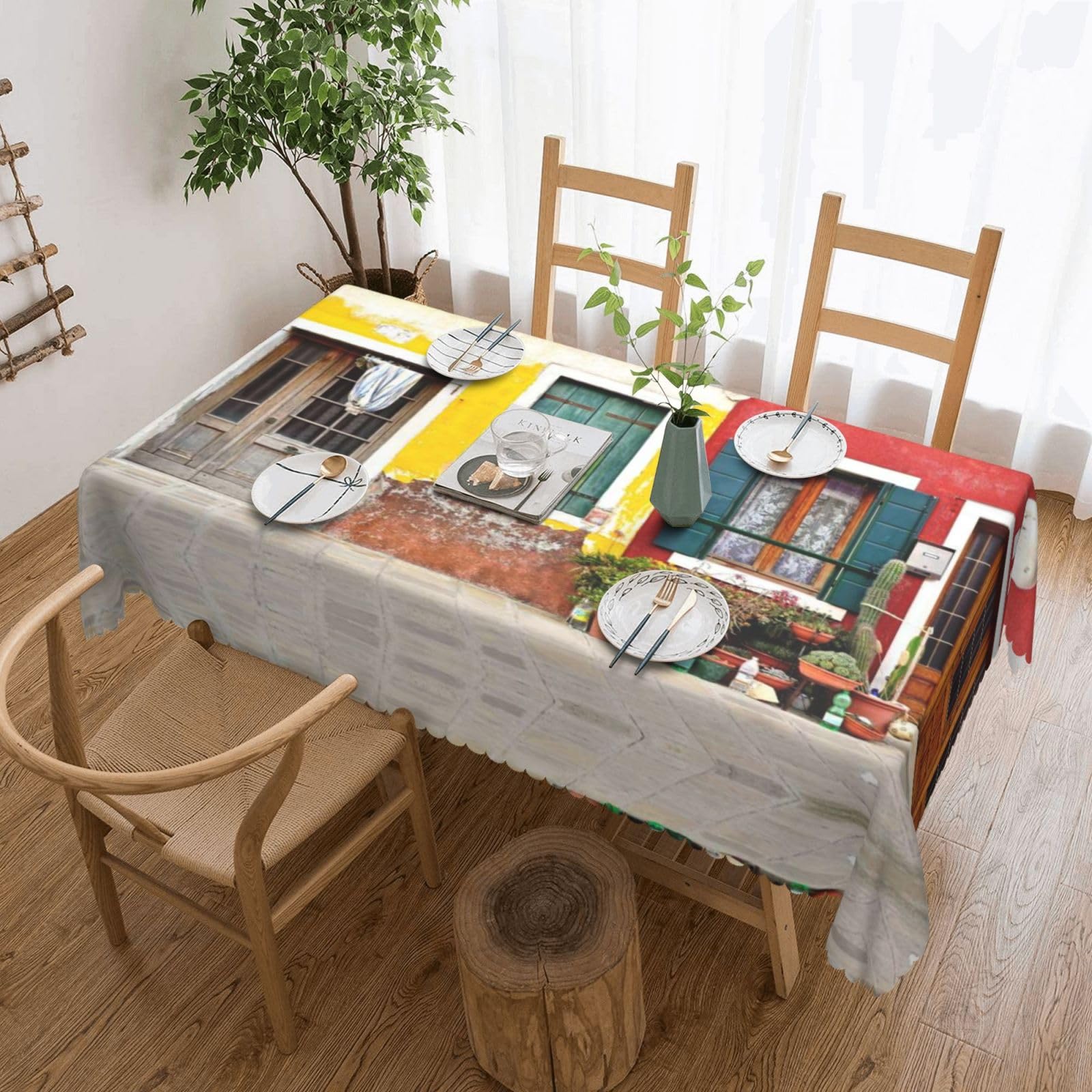 Nappe de salle à manger PEIXEN élégance rustique et finitions de qualité