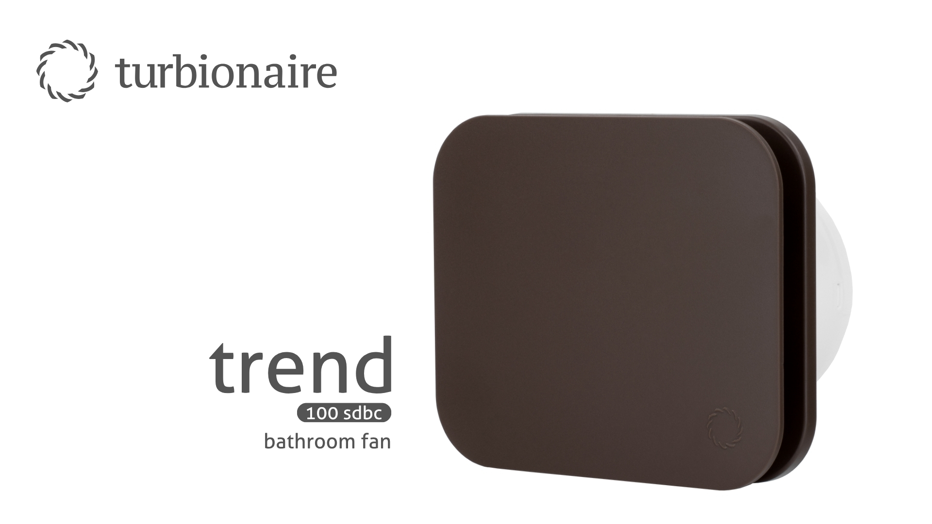 Turbionaire TREND 150 SWM Fürdőszoba ventilátor, Visszacsapó szelep