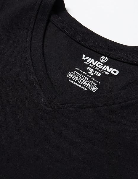 Vingino Maglietta Con Logo Classico Per Bambini E Ragazzi - Colore Army Green, Taglia 14 - T-Shirt Casual In Cotone