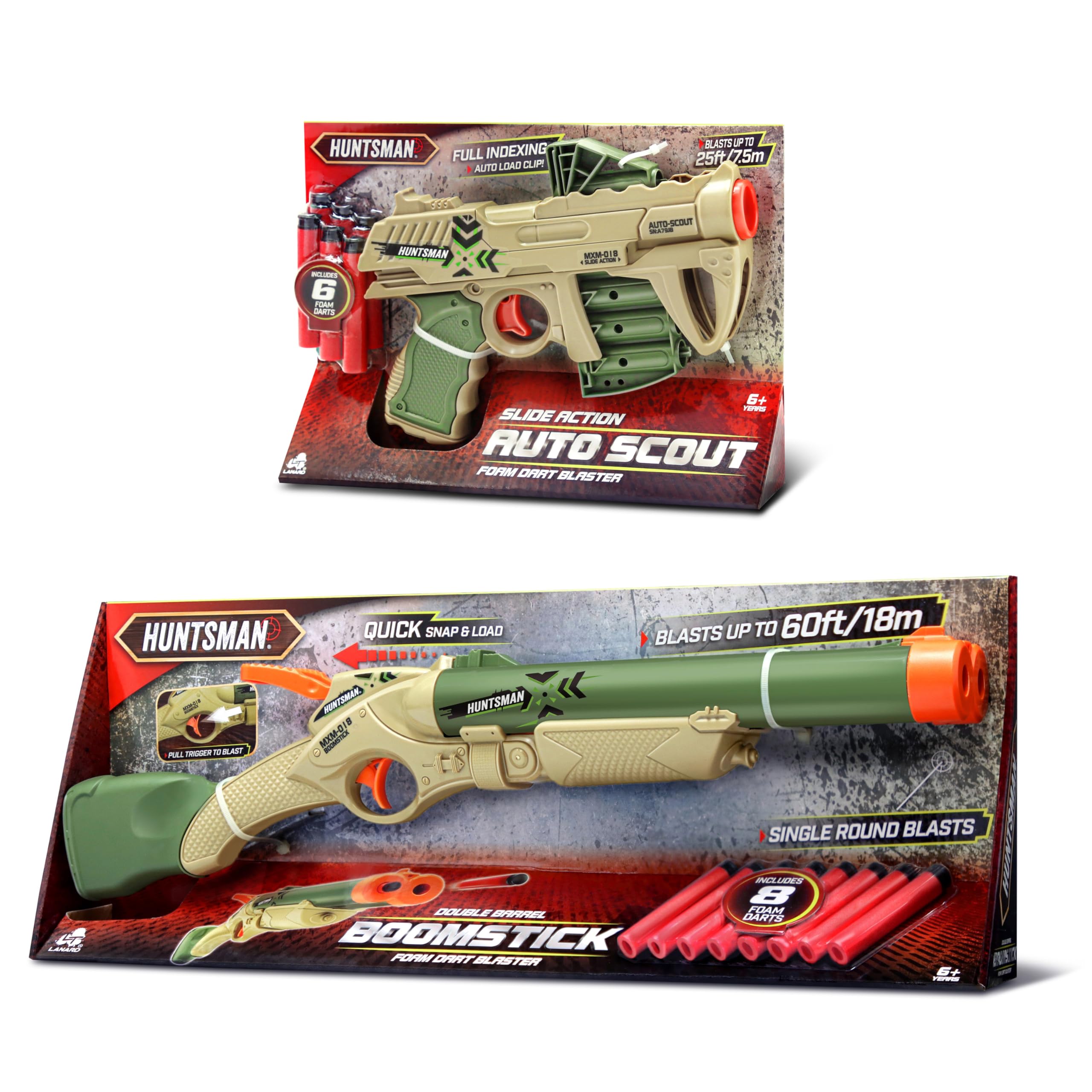 Amazon.com: Lanard®Huntsman® Combo Pack - Scout & Boomstick : Toys