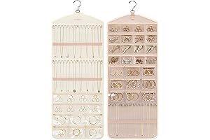 BAGSMART Hanging Jewelry Organizer with Hanger
