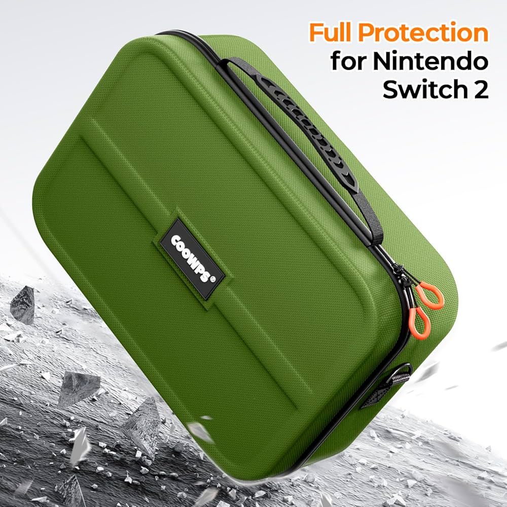 Amazon.com: COOWPS Switch 2 Case for Nintendo Switch 2(2025), with