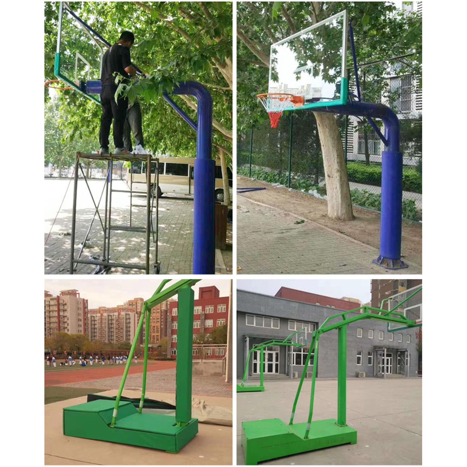 Tapa para poste de baloncesto, protector anticolisión, se adapta a columnas redondas de 5 cm a 30 cm, acolchado de espuma para todo tipo de clima, repuesto para mayor seguridad