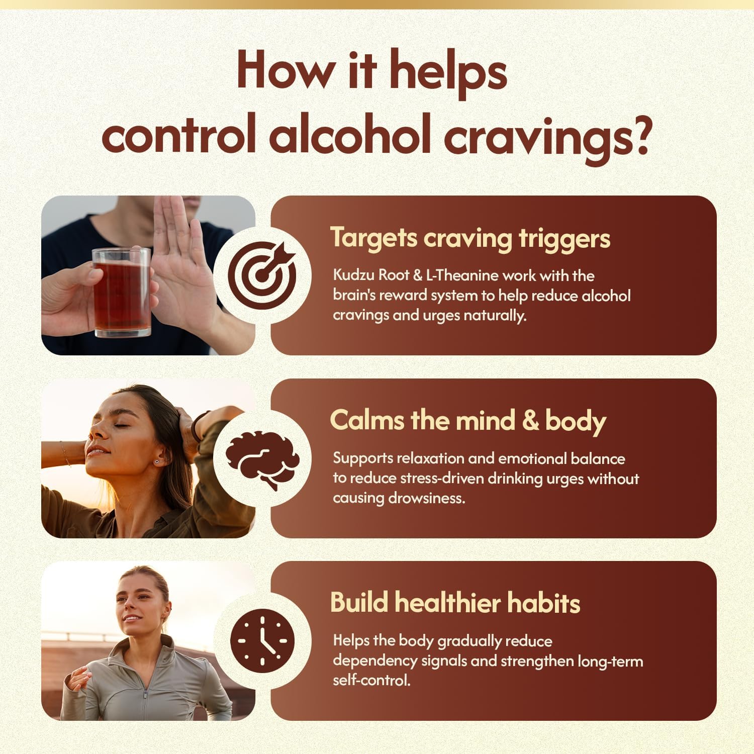 Quit Alcohol Gummies, Anti Alcohol, Support Supplement for Cravings, Liver Health, Kudzu, Milk Thistle, Holy Basil, All Natural Cleanse, Gradual Reduction, Nutrient Replenisher 30 Days