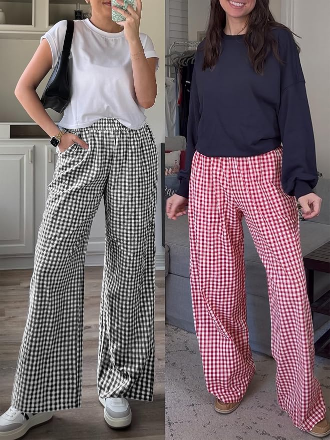 ANRABESS Palazzo Pants wide leg lounge style