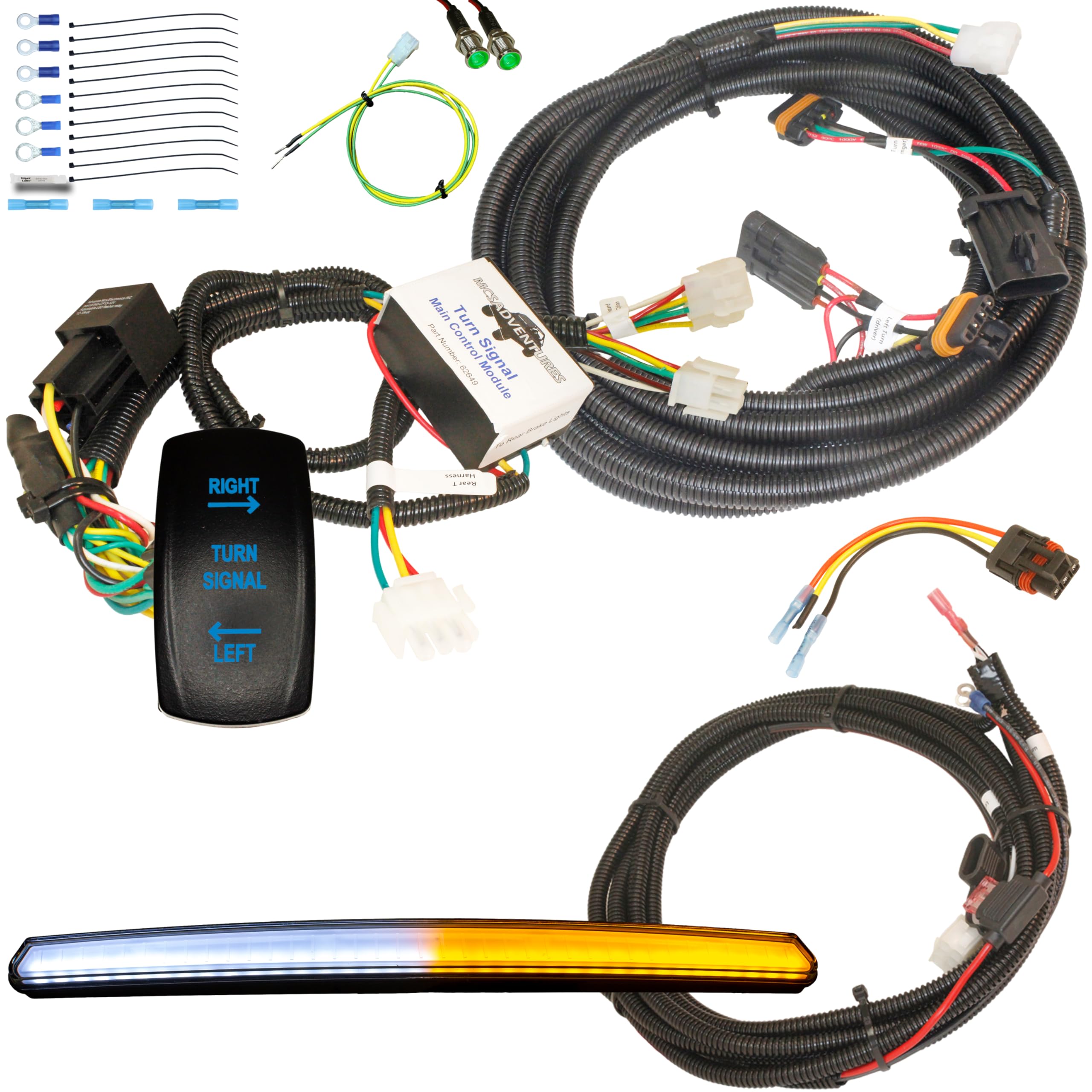 Amazon.com: MCSADVENTURES plug and play turn signal kit for 2024
