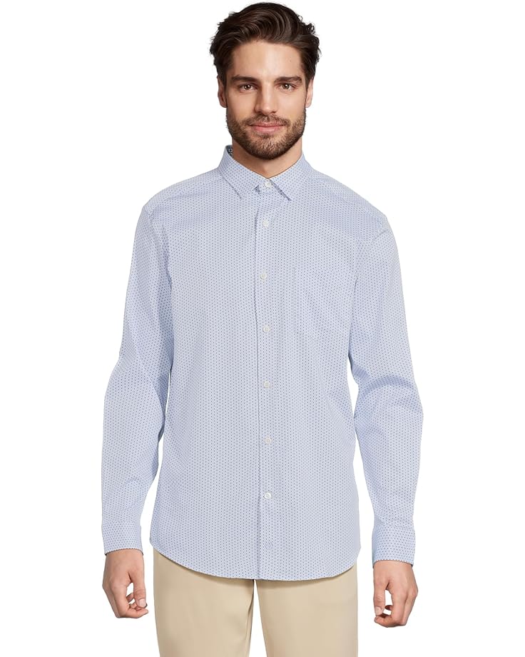 Johnston & Murphy Printed Cotton Shirt - Main View