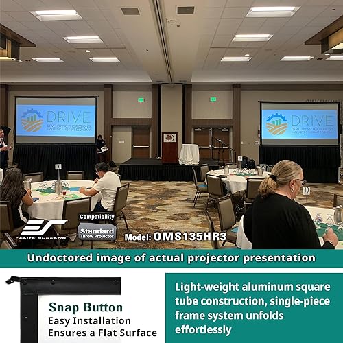 Miniatura 6 de Pantalla para proyector al aire libre con soporte 16:9, 8K 4K Ultra HD 3D, plegable y rápida YardMaster 2 Rear Projection