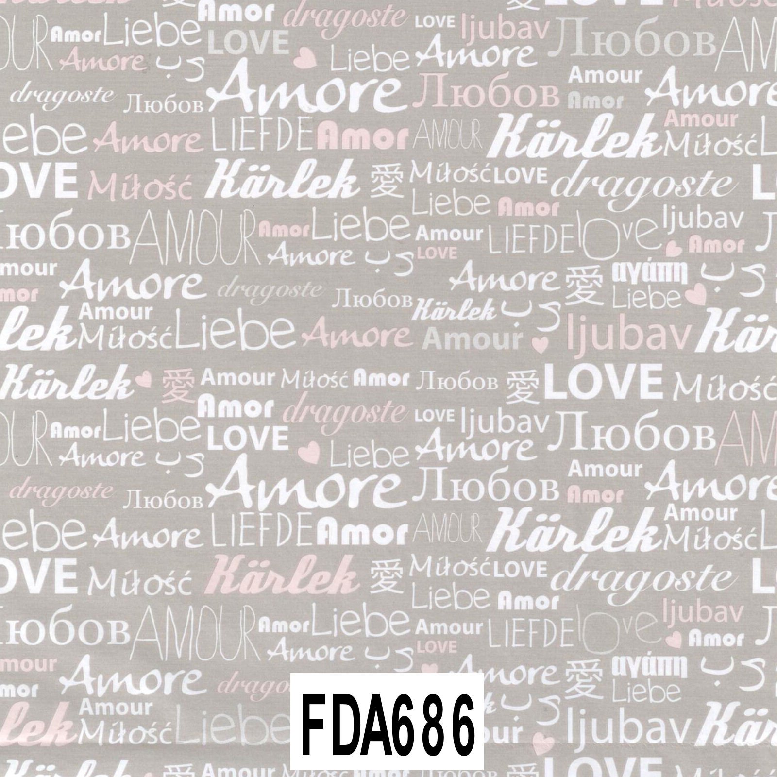 Décopatch Claire Fontaine Decopatch Paper - Love