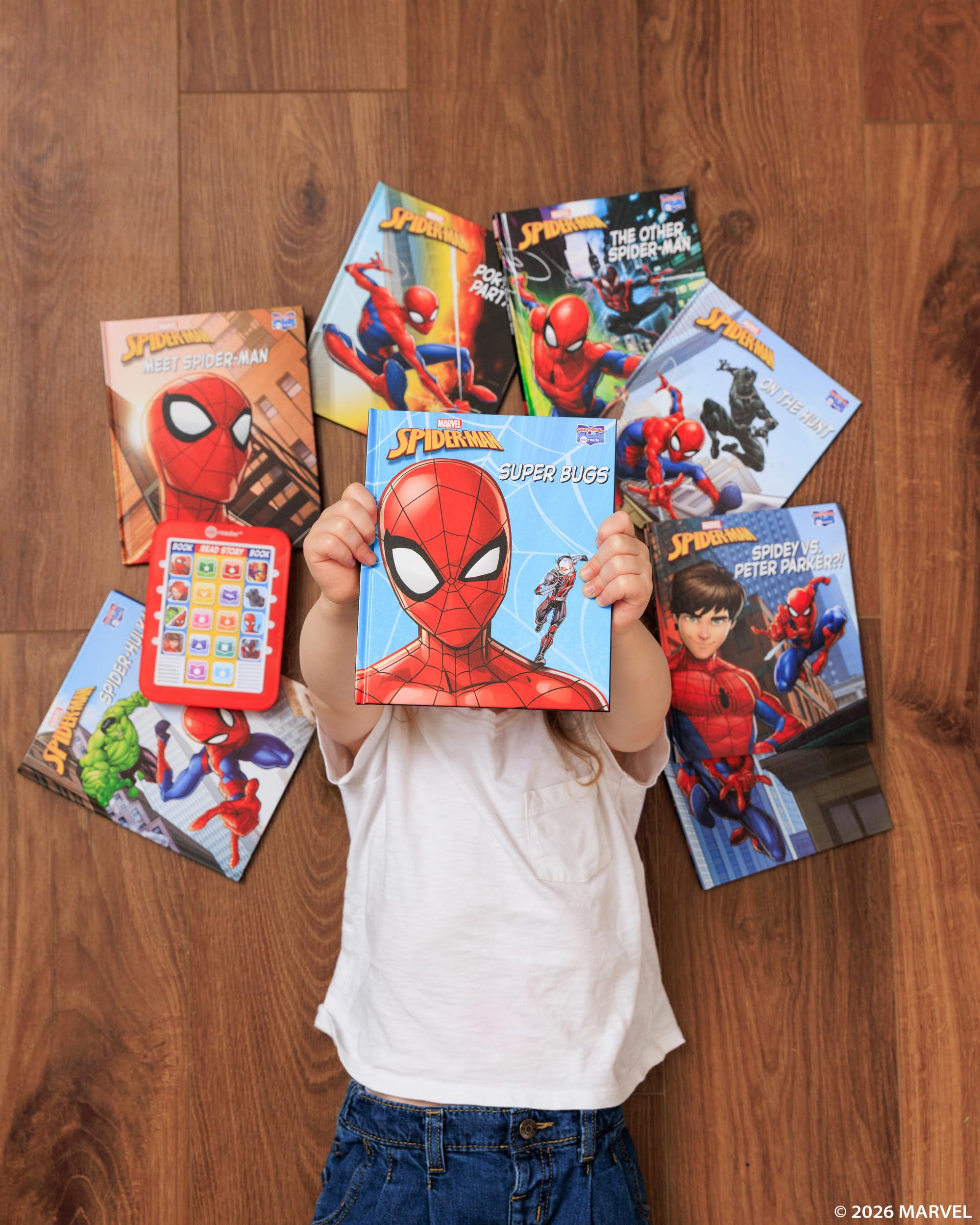 Marvel - Spider-man Me Reader Electronic Reader and 8 Sound Book Library - PI Kids: 1