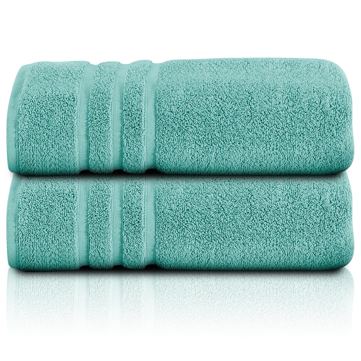 GC GAVENO CAVAILIA Towels Bath Sheet - Highly Absorbent Towels - 100% Egyptian Cotton Extra Large Bath Towel Set (90 x 140 Cm) - Hotel Quality Bath Sheet - Anti Allergic - Soft Feel