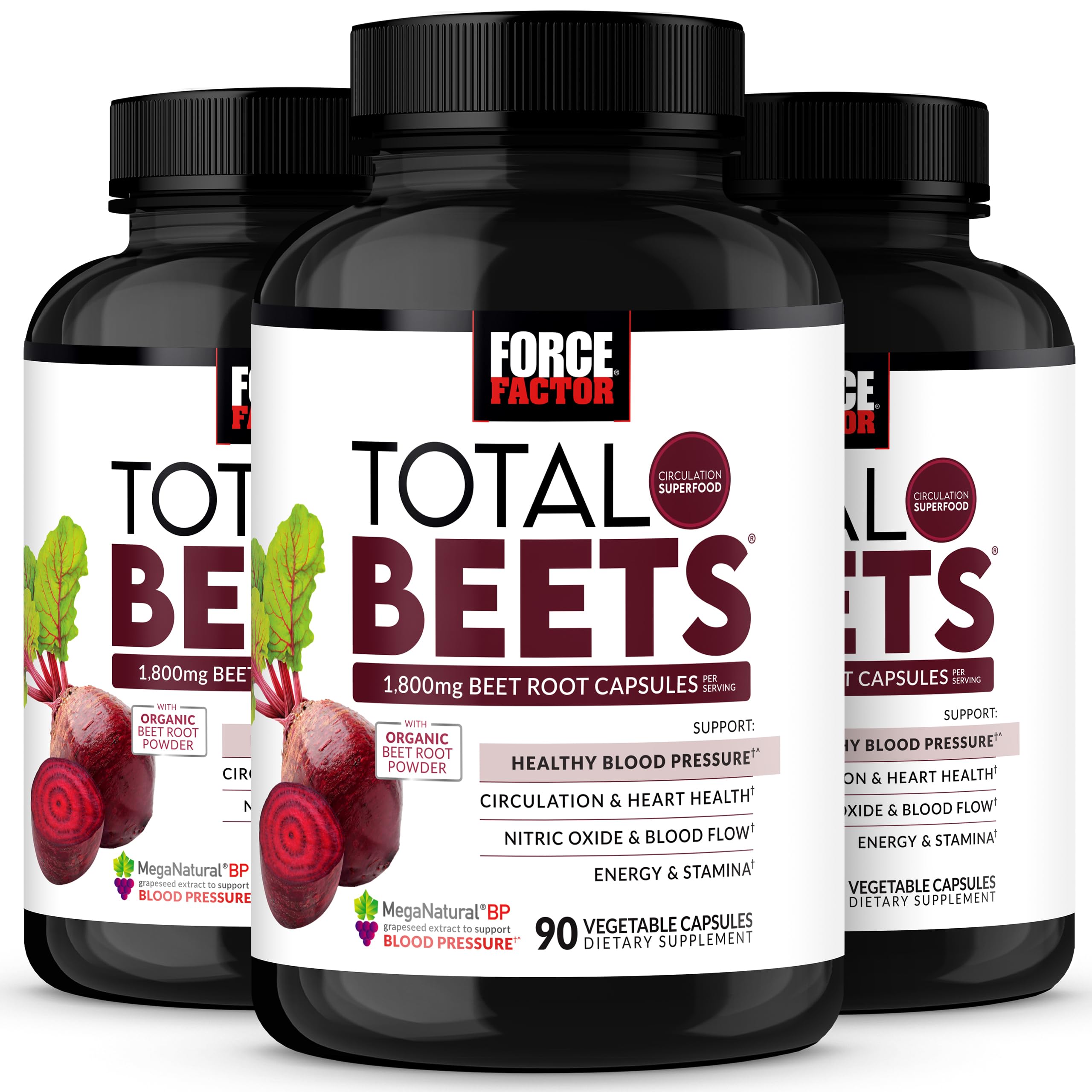 Force Factor Total Beets 1800mg Beet Root Capsules, Blood Pressure Support — Amazon image 13