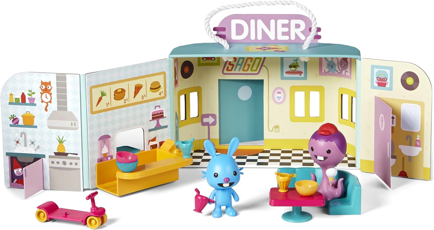 Sago Mini 6041227 "Jack's Diner" Portable Playset Amazon.co.uk Toys