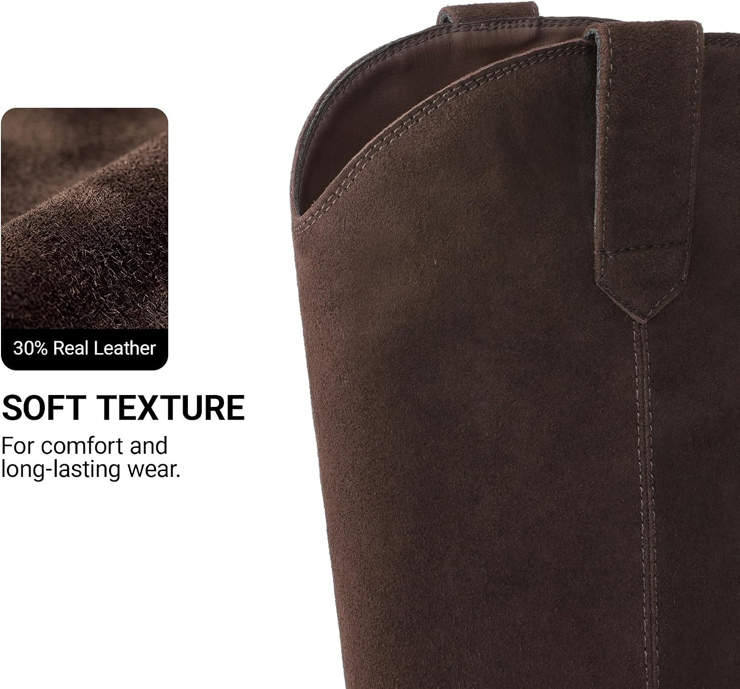DREAM PAIRS Suede Knee High Fall Tall Boots for Women image 5
