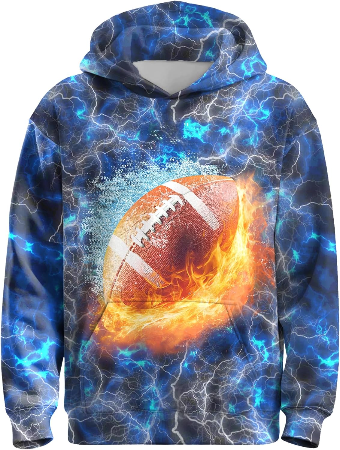 3D Novelty Hoodie Pullover for Boys Girls, Long Sleeve Hoodies Sweatshirt, Hoody Hooded for Kids Youth