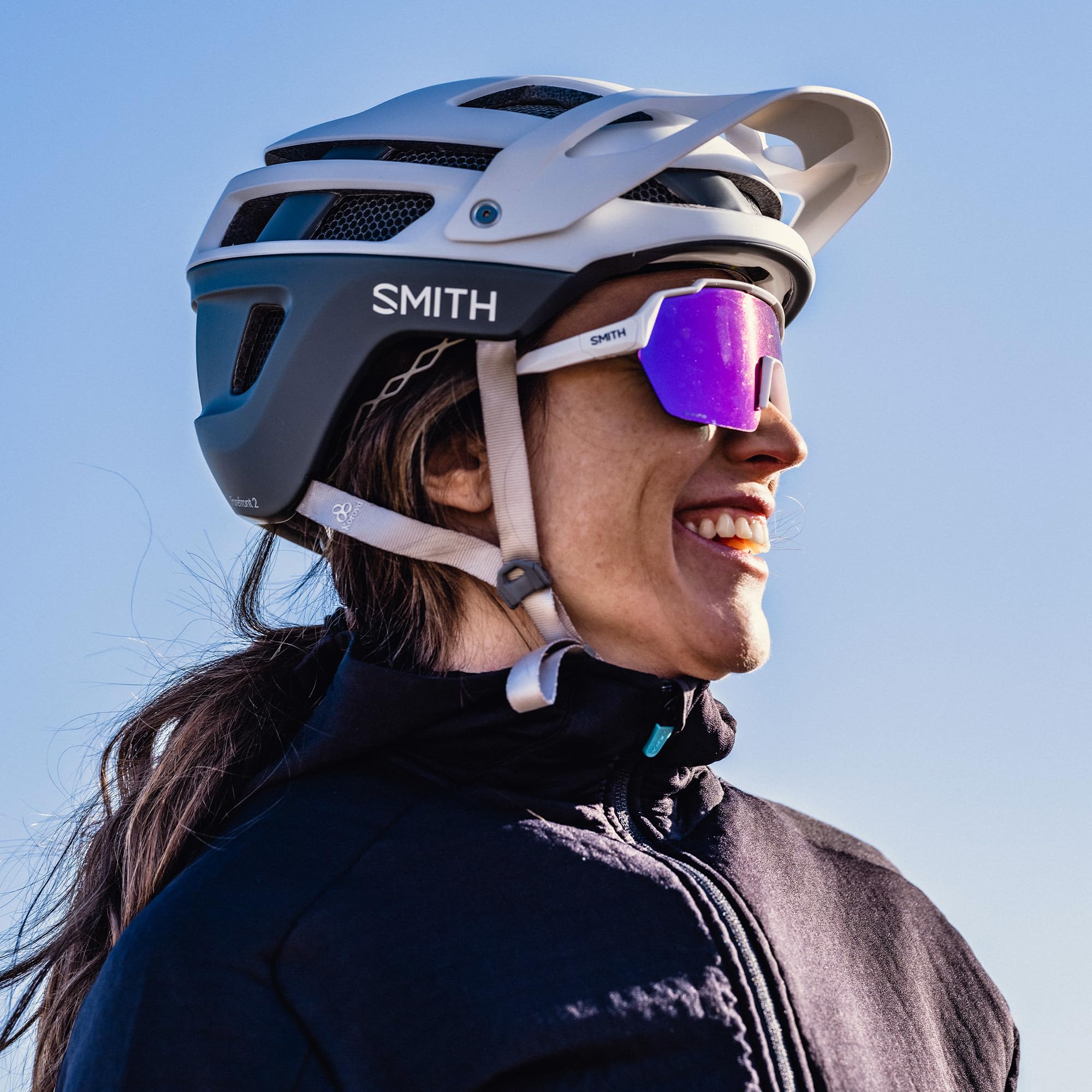 Smith Forefront 2 MIPS Radhelm, Matte White Cement, L Sport & Freizeit