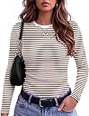 striped long sleeve shirt women Top2商品