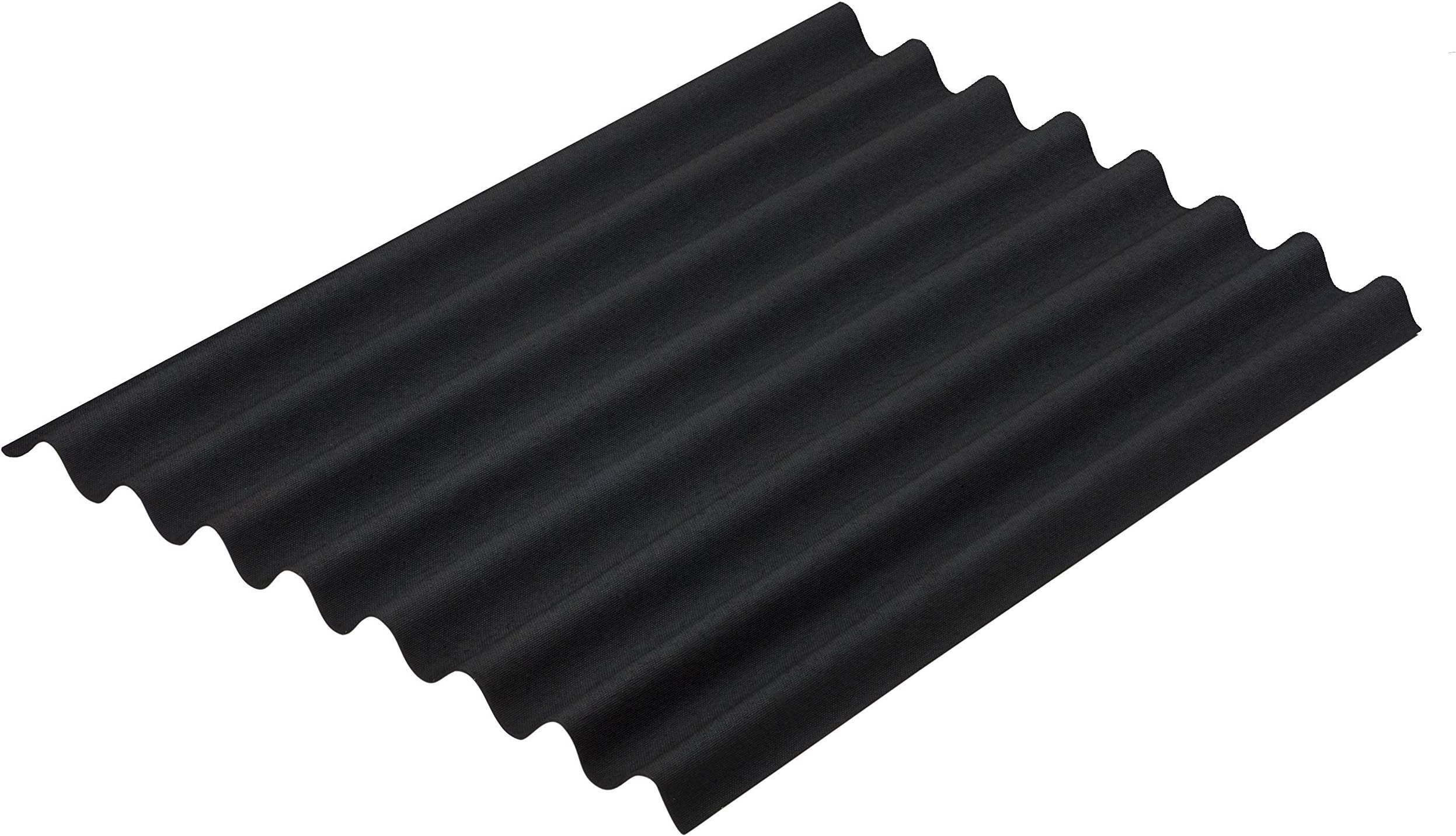 Riayk Mini Profile Eaves Fillers for Corrugated PVC Roof Sheets, 25mm