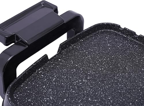 Miniatura 5 de 2 In 1 Electric Hot Pot BBQ Grill,Indoor Hot Pot with Grill,Smokeless Grill,Non-Stick Detachable BBQ for Indoor Outdoor Party,110V