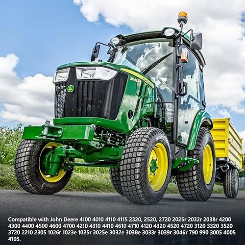 Miniatura 3 de osemar Ganchos compactos para cubo de tractor atornillados con receptor de 2 pulgadas para John Deere 1025r 2320 2025r 2032r 3032e