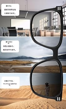 Amazon | [YWHT] サングラス型イヤホン - ・光致変色機能付きの多機能