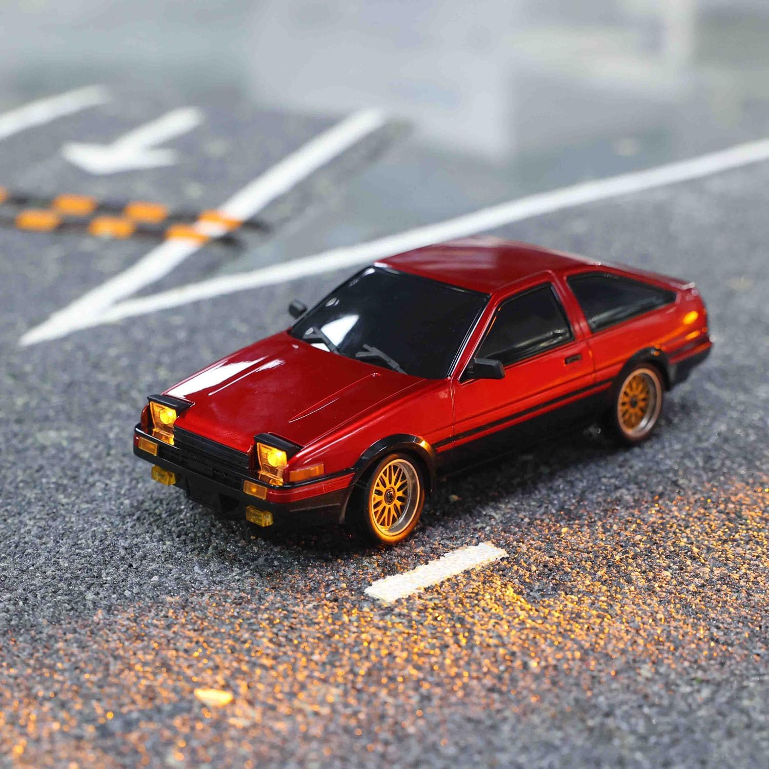 1/18 RC Drift Racing Car Rwd LDRC LD1801 Wireless Control Vehicle Gyroscope Light System Motor Servo ESC