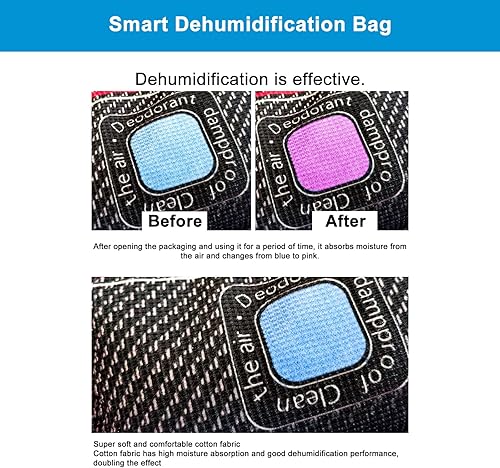 Miniatura 4 de Bolsa deshumidificadora de gel de sílice para automóvil, deshumidificador de microondas, paquetes desecantes de reactivación rápida para