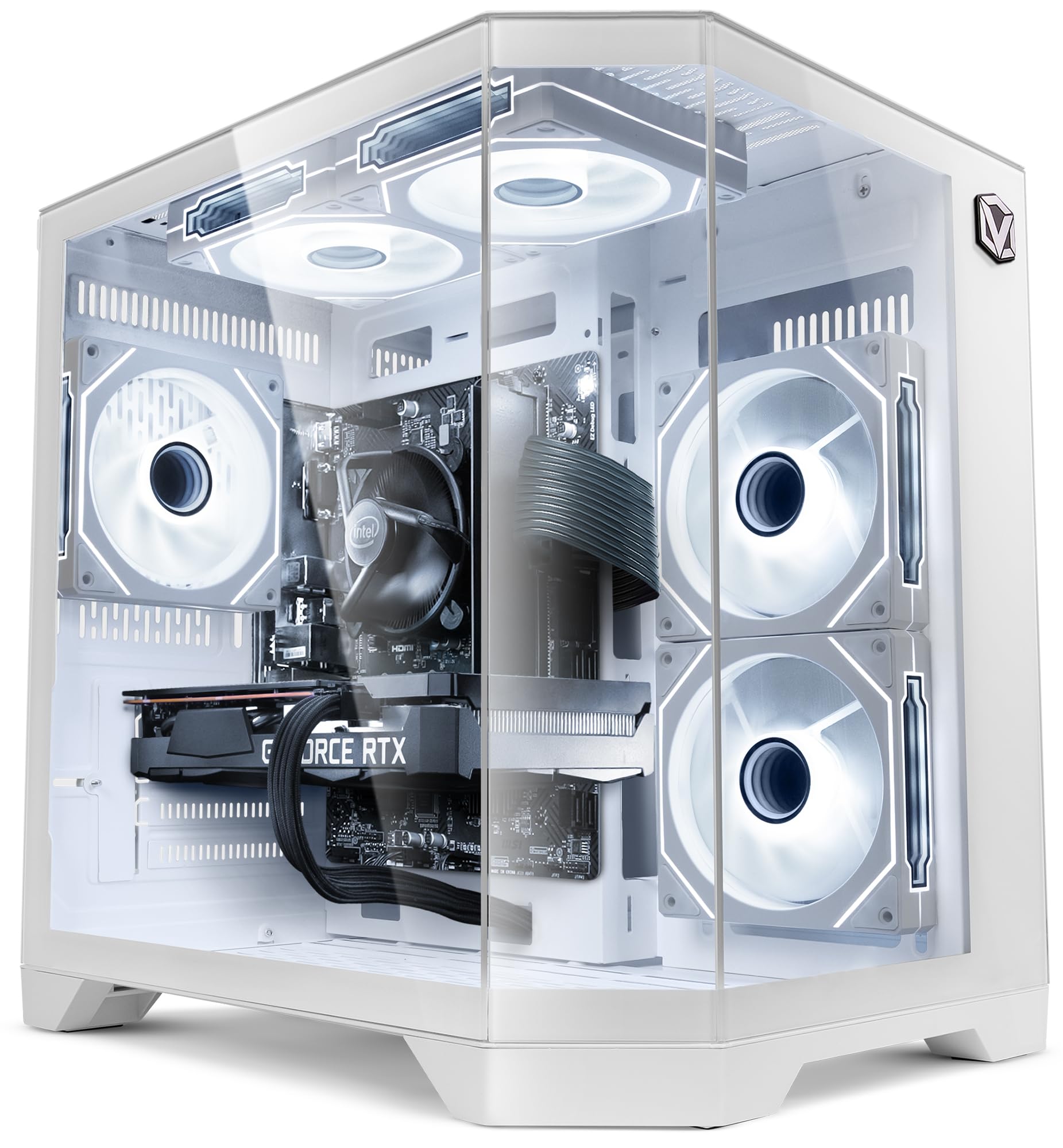Vibox II-323 PC Gaming • Intel Core i5 10400F 6 Cores • Nvidia RTX 5060 8GB • 16GB RAM • 1TB SSD • Windows 11 • WiFi 6 + Bluetooth 5.4