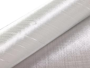 Fiberglass Cloth,50" 25 Sq.Ft. / +45/-45 biaxial Fiberglass Fabric for Epoxy, Polyester, Vinyl Ester Resin, Autos, Boats, RV, Surfboards. 2Y