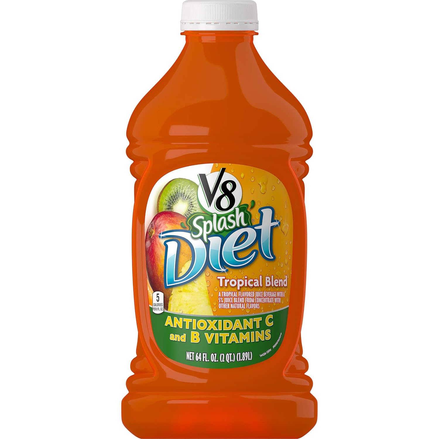 V8 Splash Diet Tropical Blend, 64 oz. Bottle