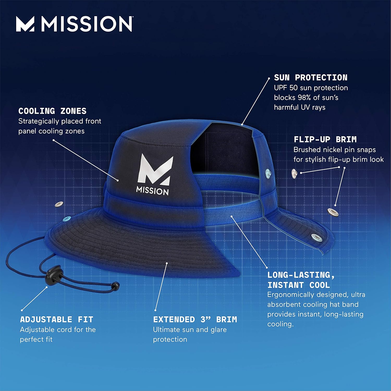 Mission cooling hat amazon Clearance