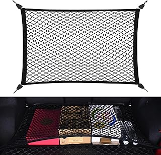 Suportes de bagageira Red Maletero de carro Red de Equipaje 80x100cm Puede Extender a 210×140cm